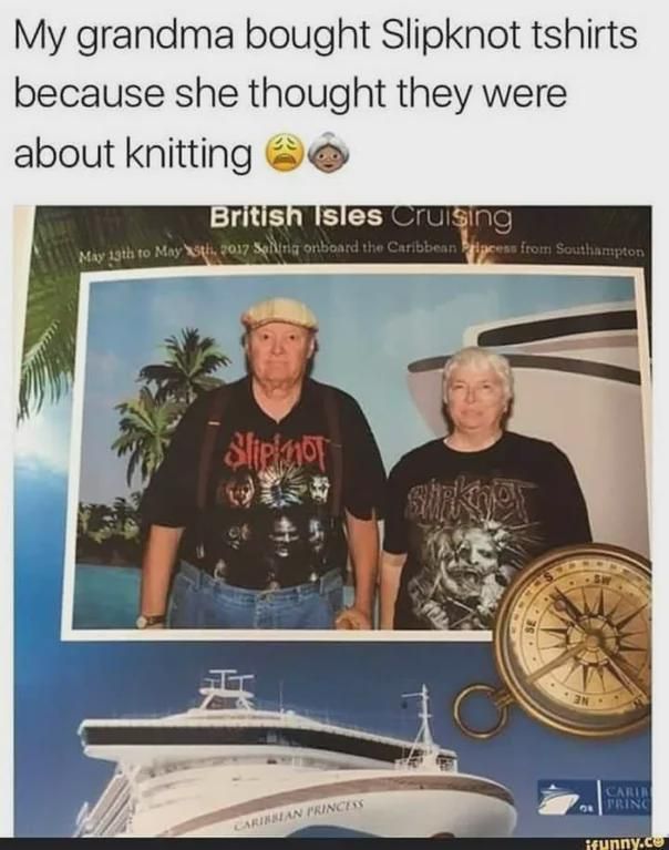 Ah yes, "slipknot", the knitting technique