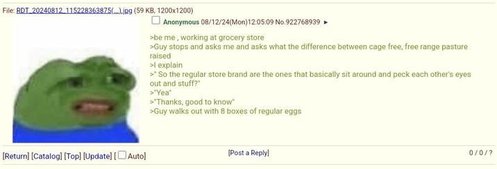 Gigachad goes for groceries