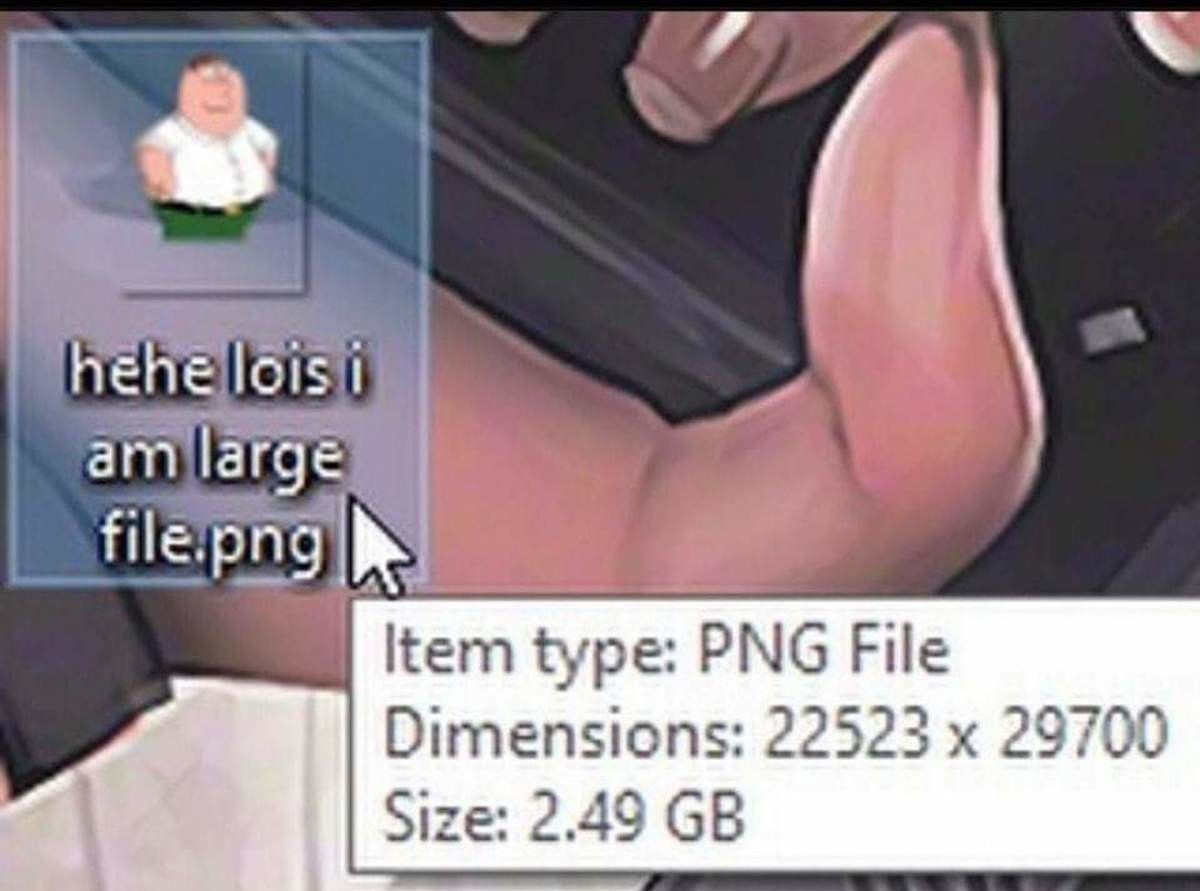 PNG stands for Peter N Griffin