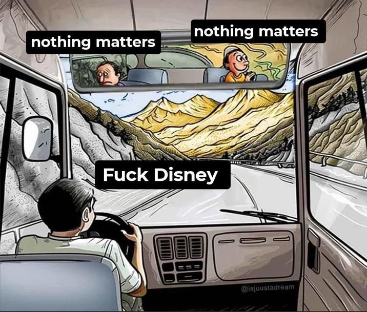 A question to all the leftists here: is hating on Disney currently considered good or bad?