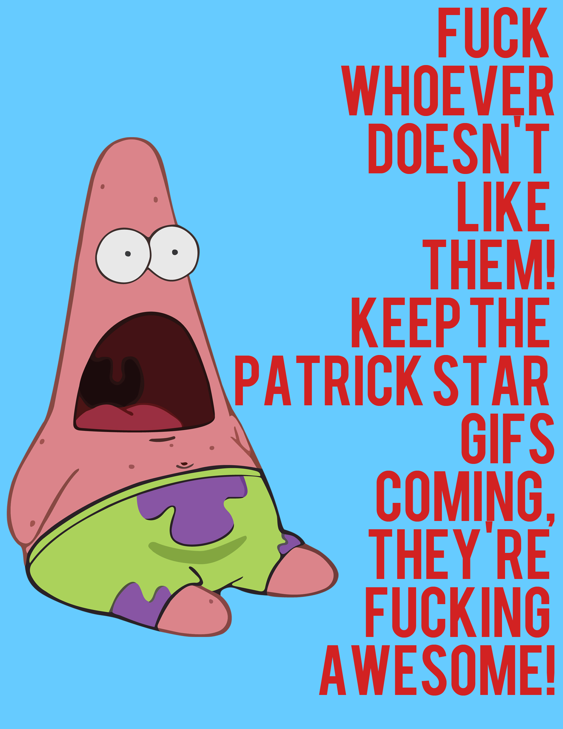I Vote Patrick Star!