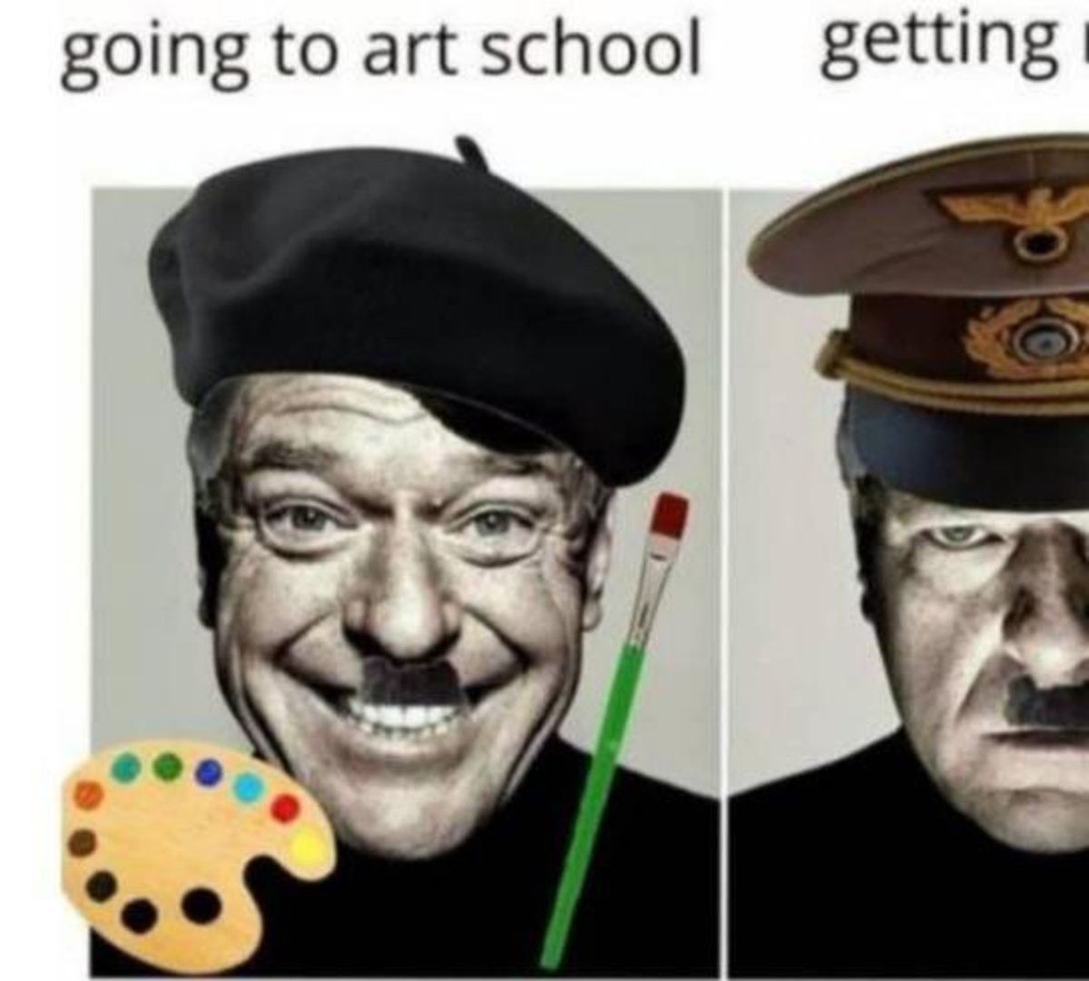 Both are art