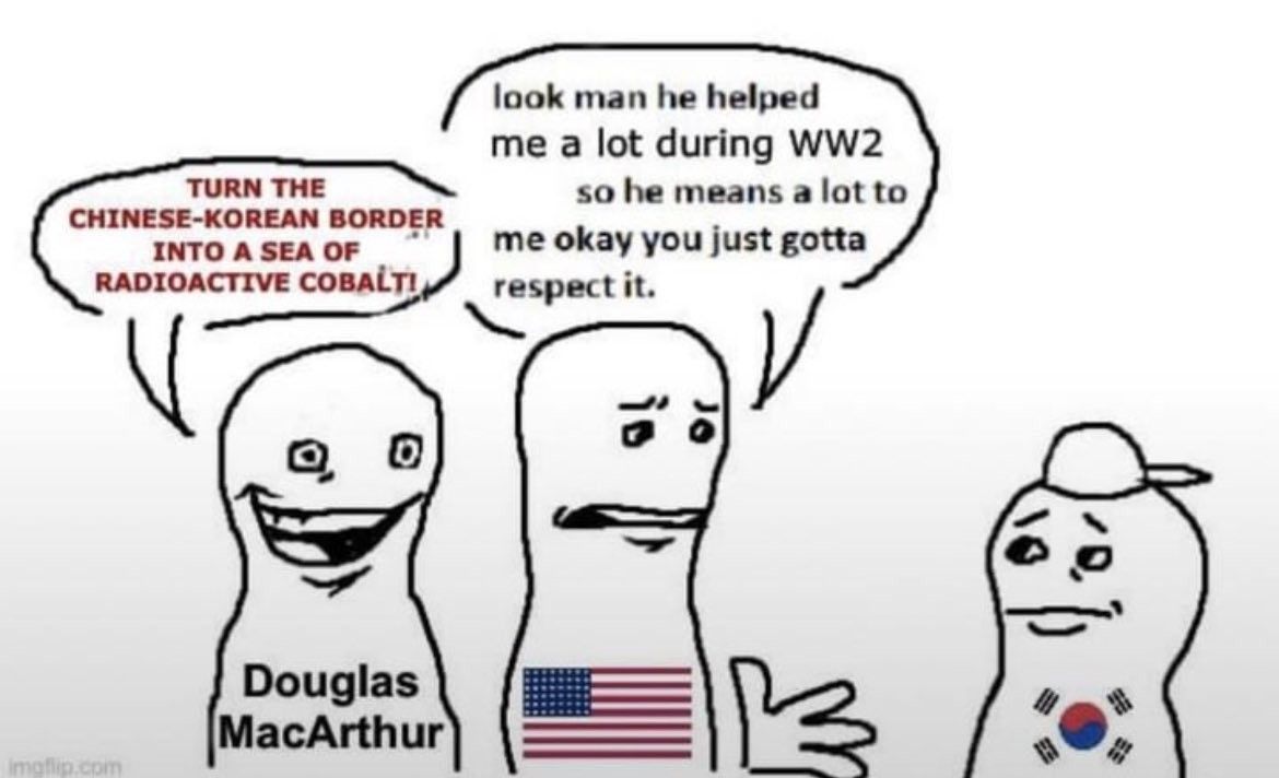 "We need to end the Korean war as soon as possible"