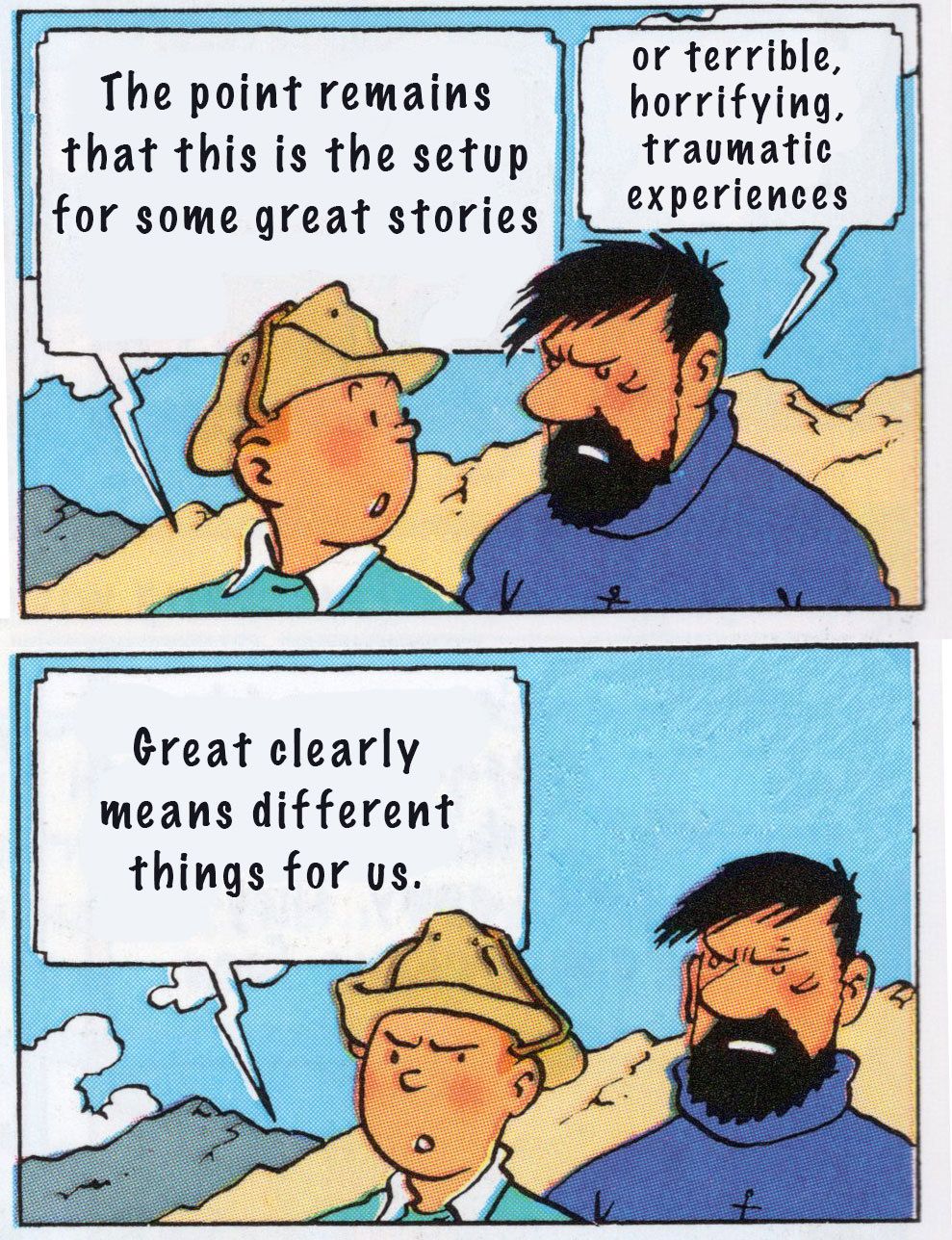 Great and terrible