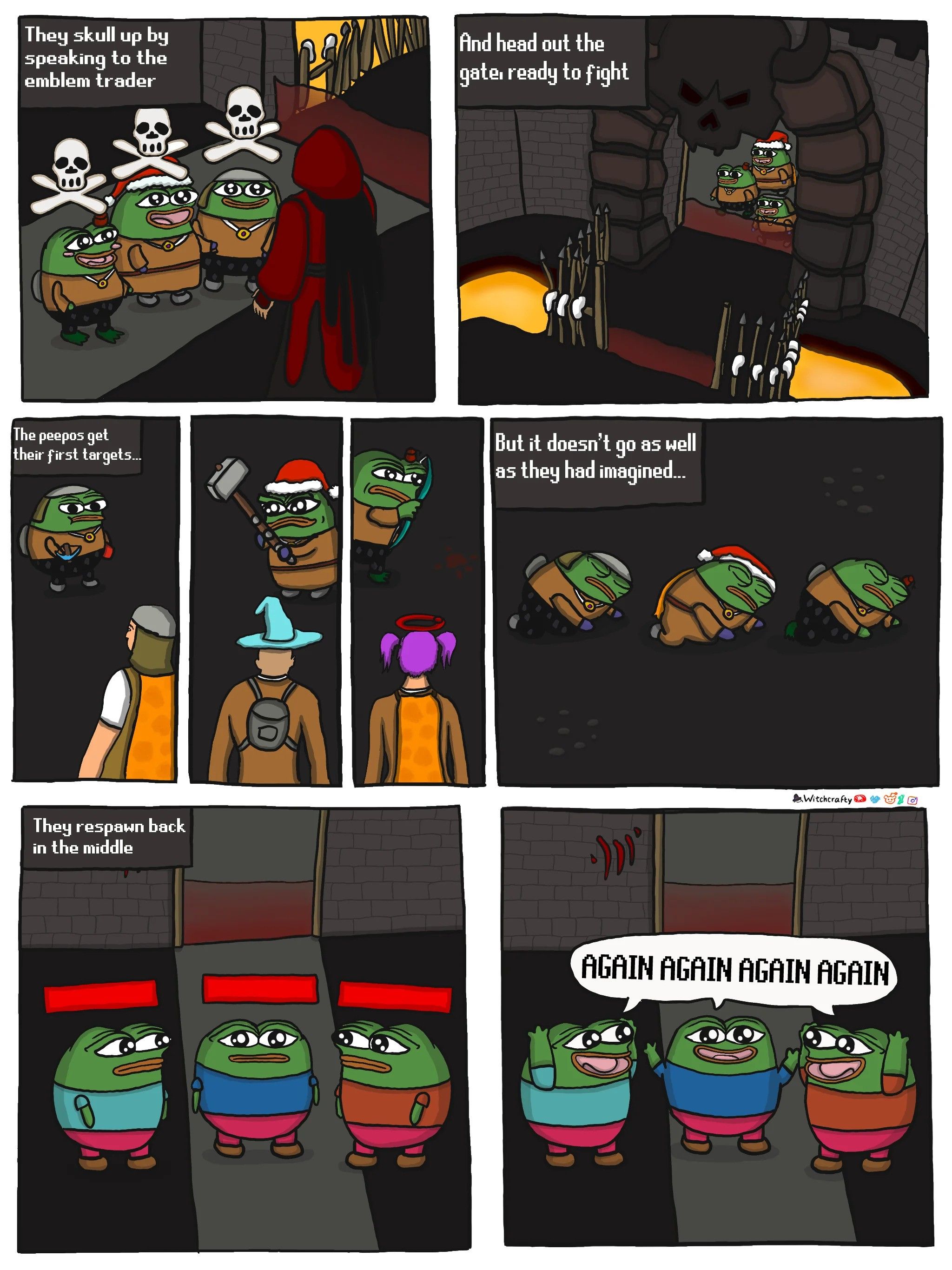 Pepe/apu a day - 973 Runescape side story 1 part 3