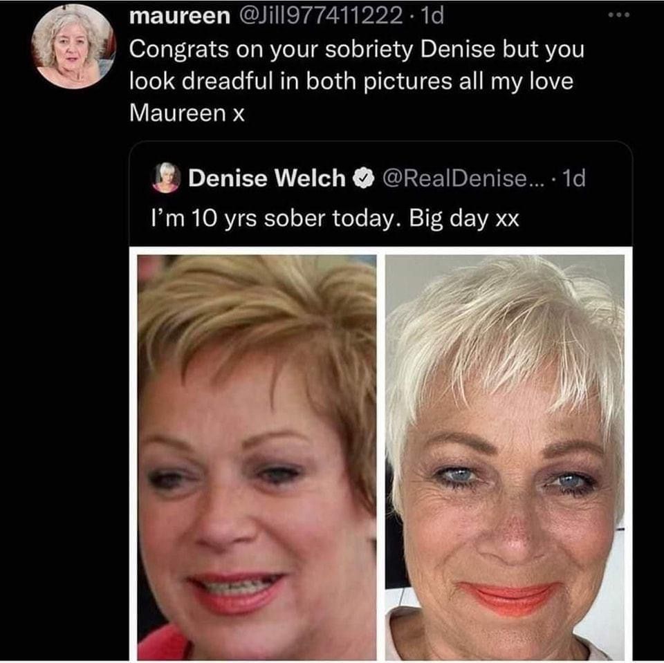 Chill out, Maureen