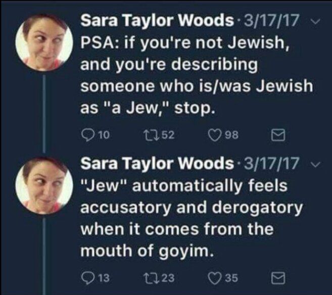 goyim, know your place