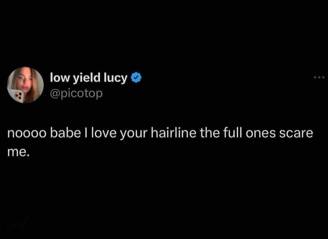 He is just my hairstylist