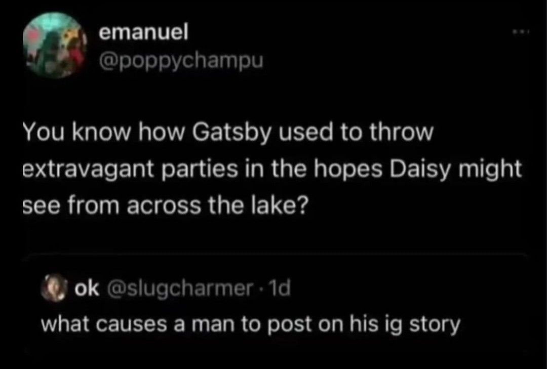 So that's why