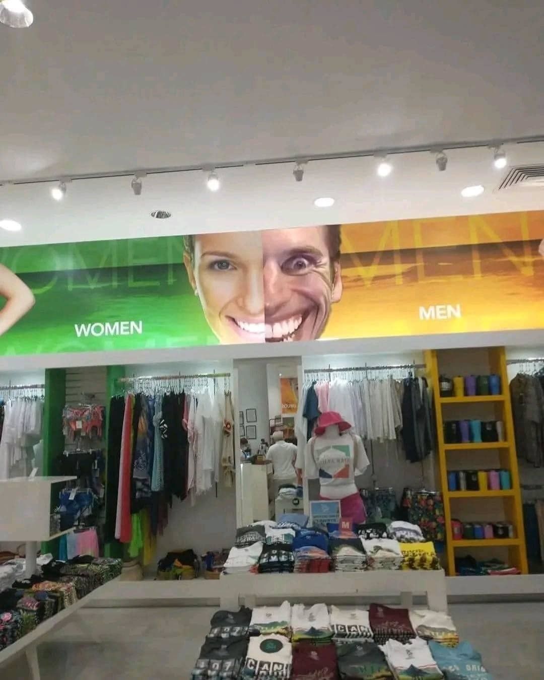 It could be the same woman