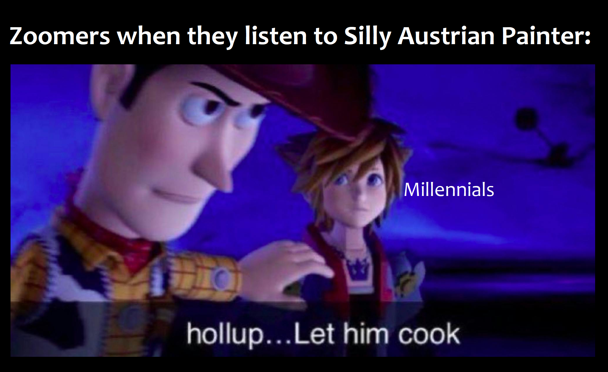 German, Indian and Palestinian zoomers, to be precise.