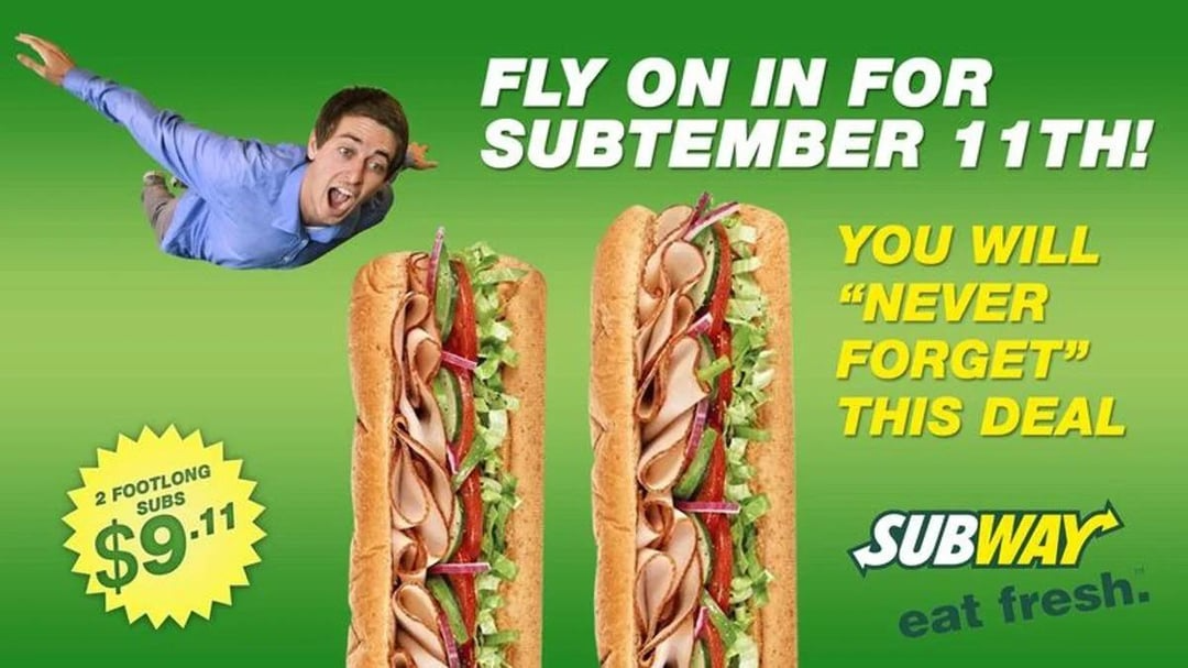 least scandalous subway ad
