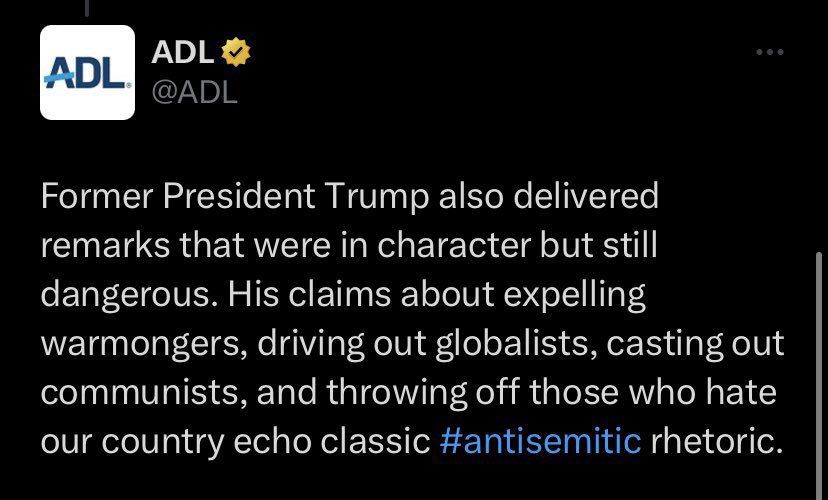 yes, and antisemitism is best thing ever...
