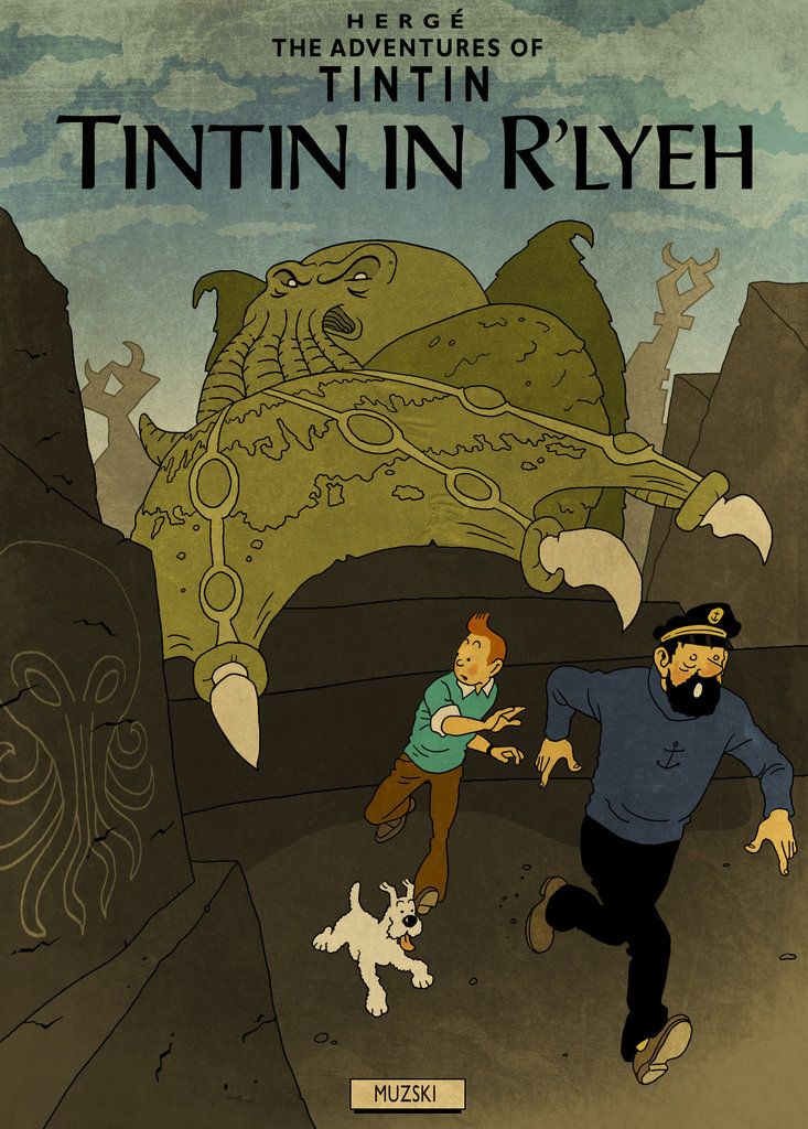 Tintin VS Cthulhu