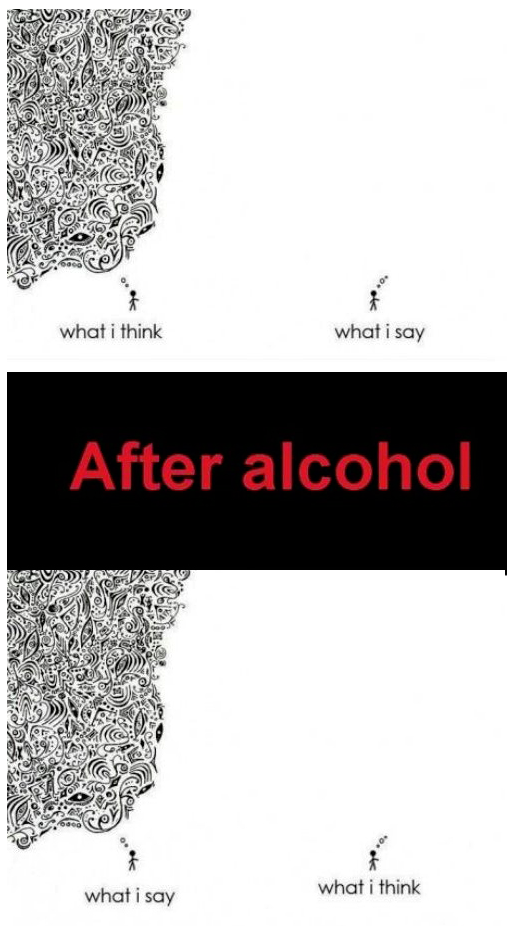 Alcohol changes you