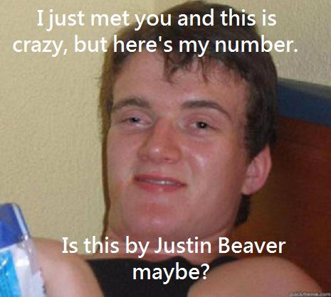 Justin Beaver maybe?