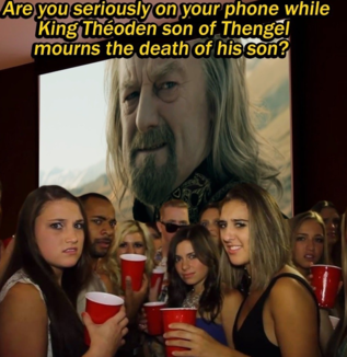 LotR meme