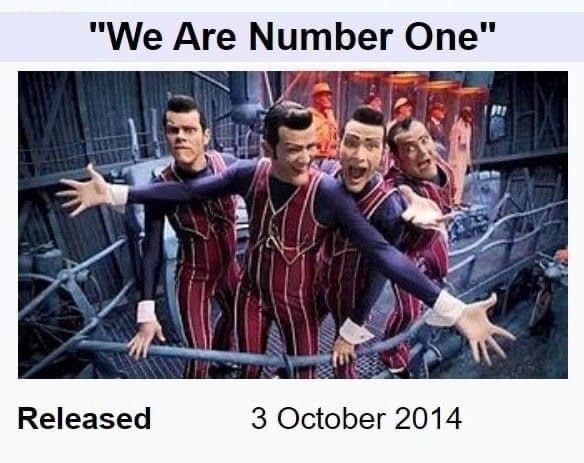 Today, he is number one