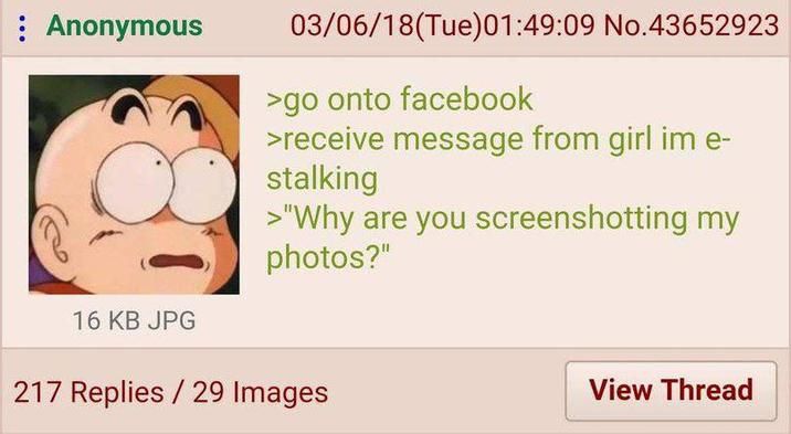 > screenshotting photos