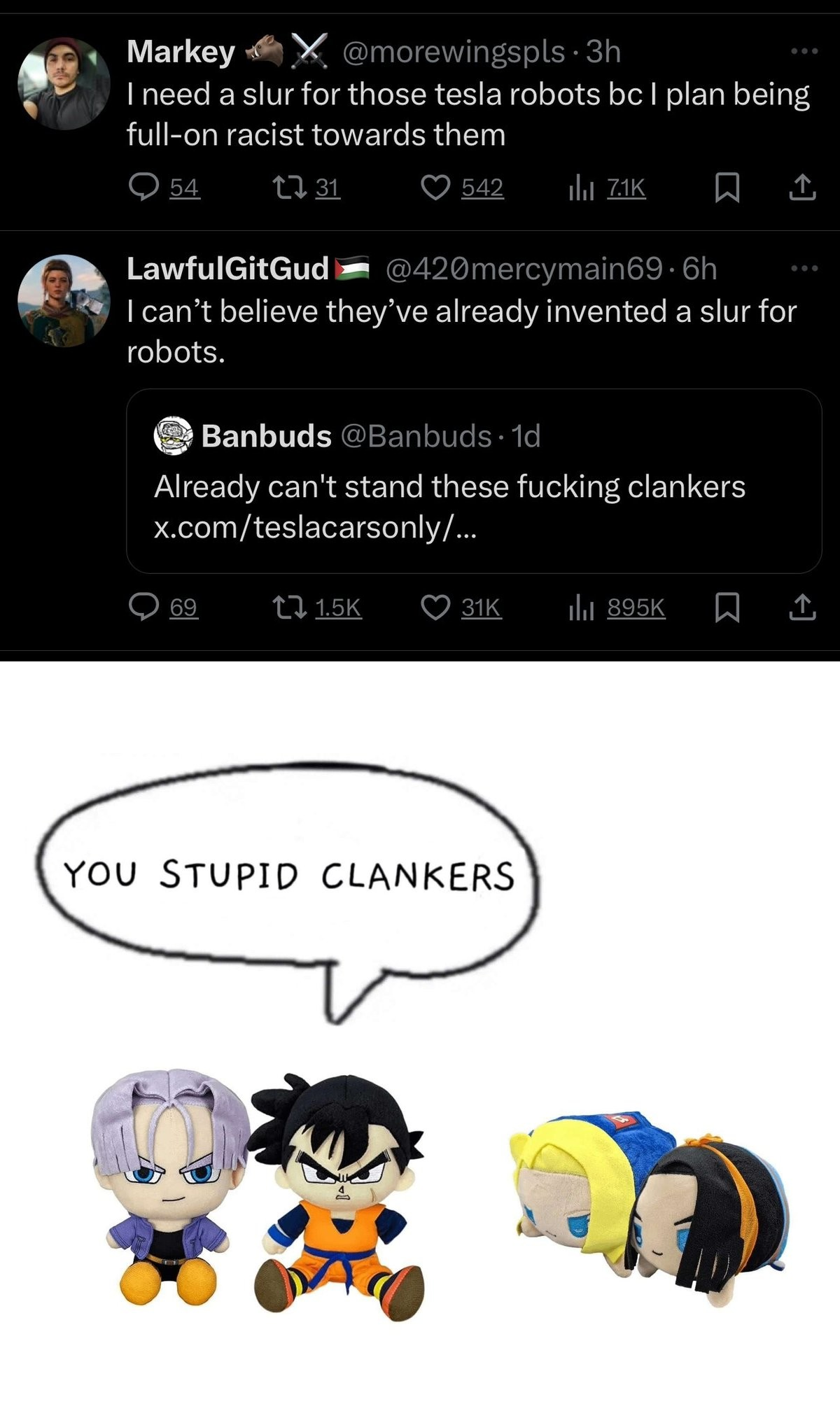 We don't serve Clankers here