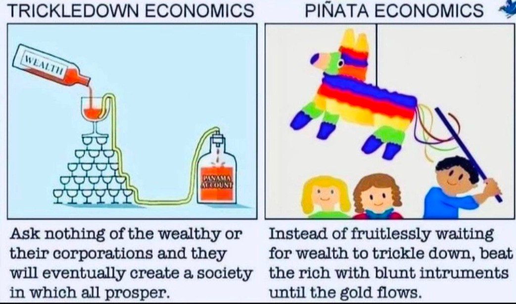 my piñata should look like the baby of ayn rand and elon tusk