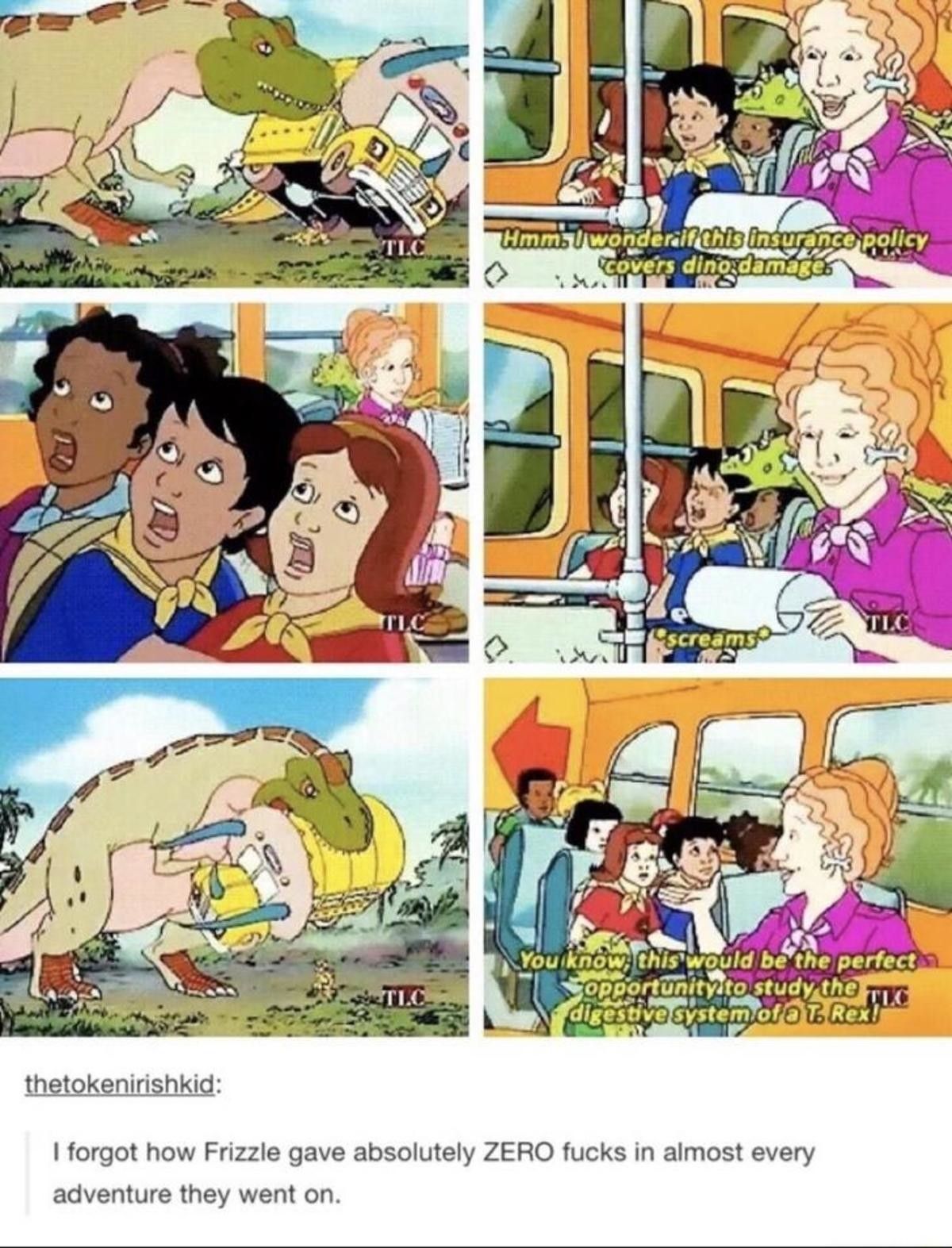 Fo' shizzle Ms. Frizzle