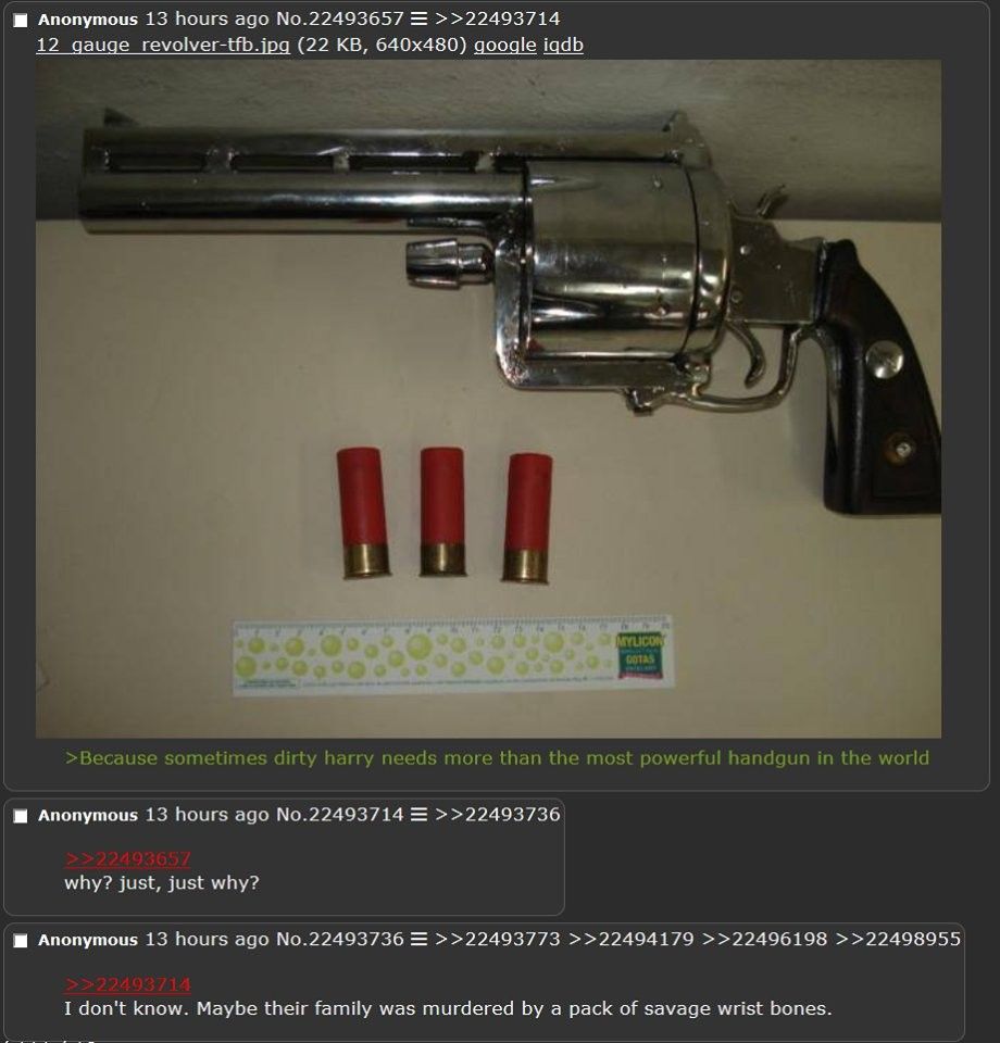 When you're compensating for something entirely different