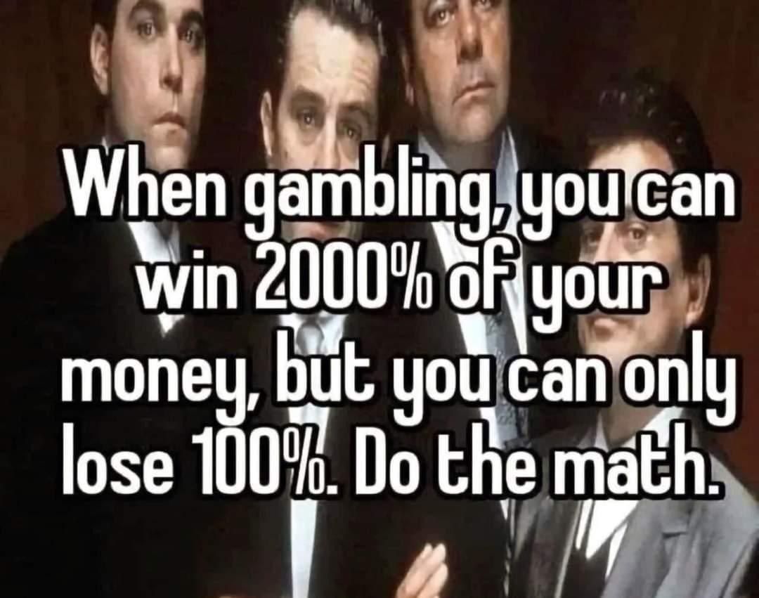 Can't argue with the logic