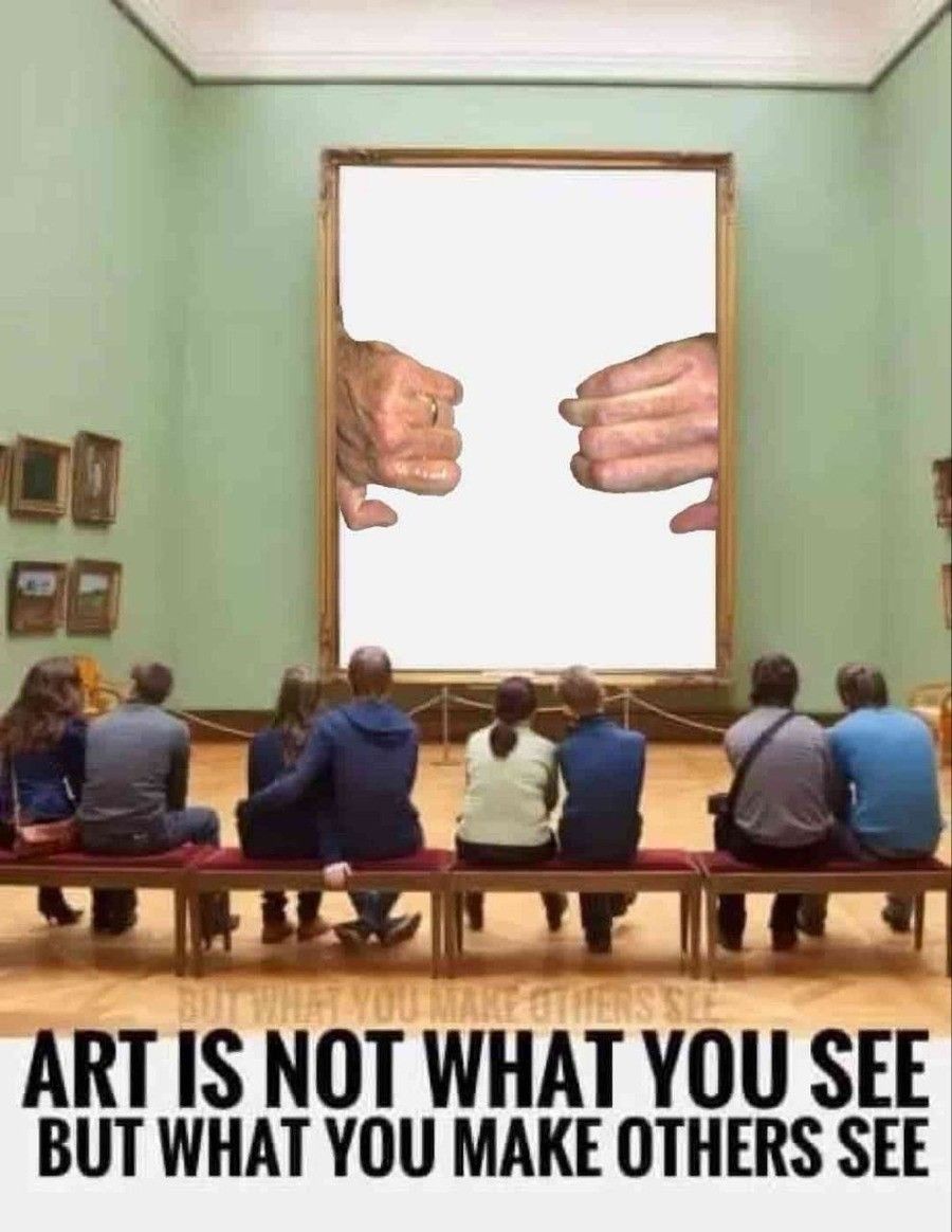 Negative space moment