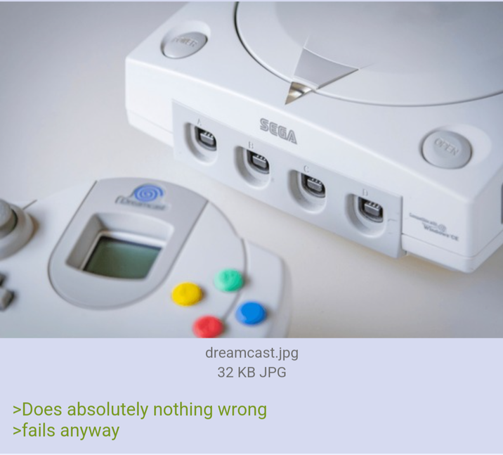 Dreamcast fan excited to play it for the first time