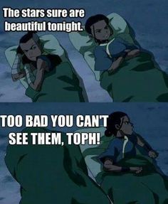 Katara is the real villain lol