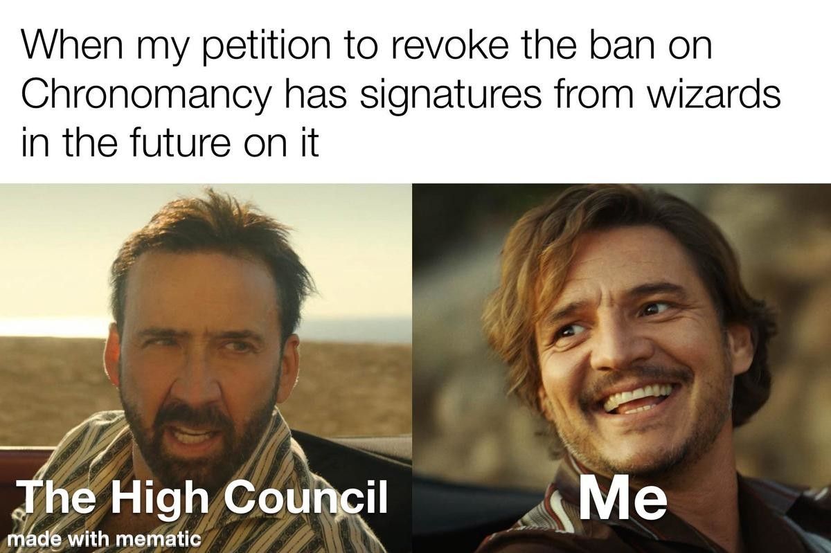 Well, your will revoke the ban, so it's not illegal in the future