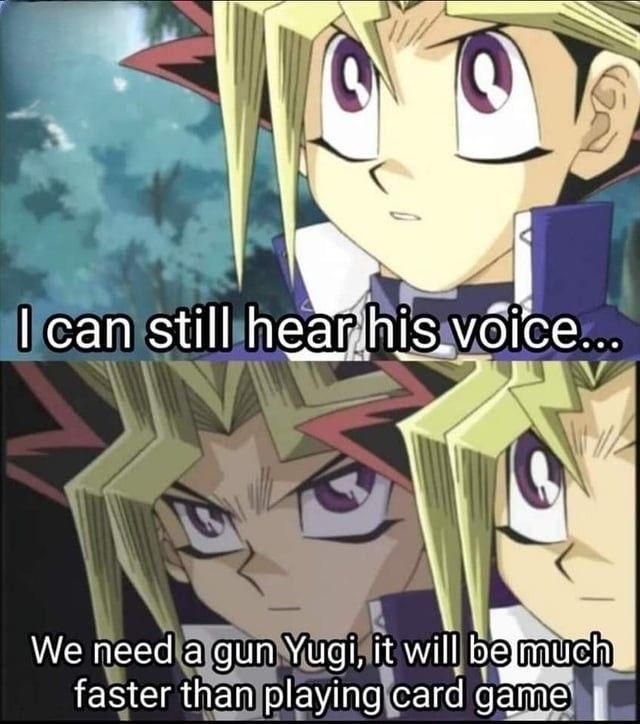 Yami Yugi was as intelligent as everyone else in the Anime (including Yugi) combined