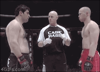 This is indeed cage rage