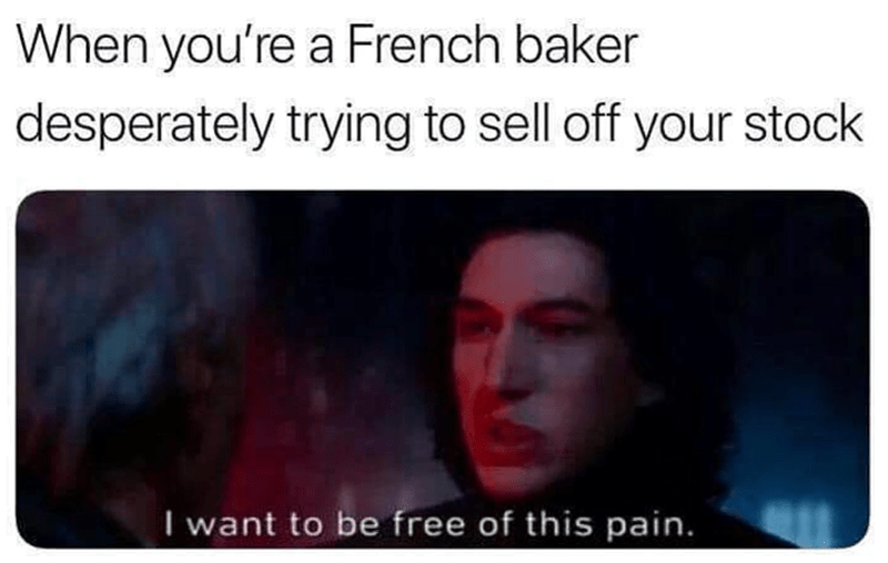 Toute ma vie est pleine de pain