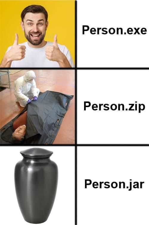 .exe should be when they execute him