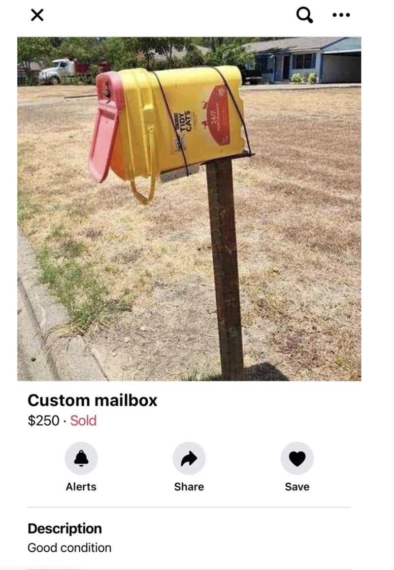 If the mail is gonna be shit, might as well own up to it