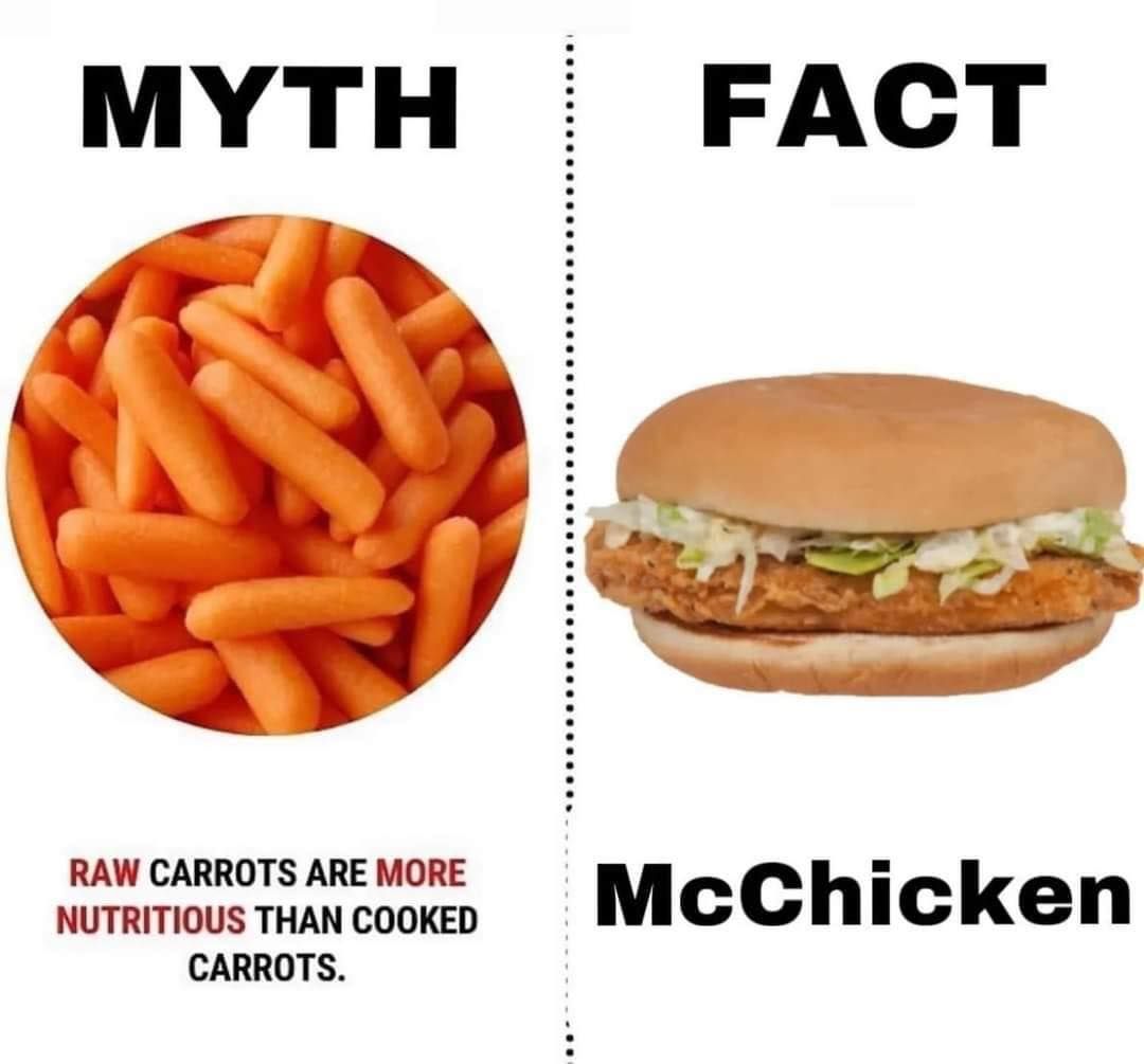 You wouldn't argue with a McChicken, would you?