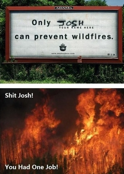 Dammit Josh!