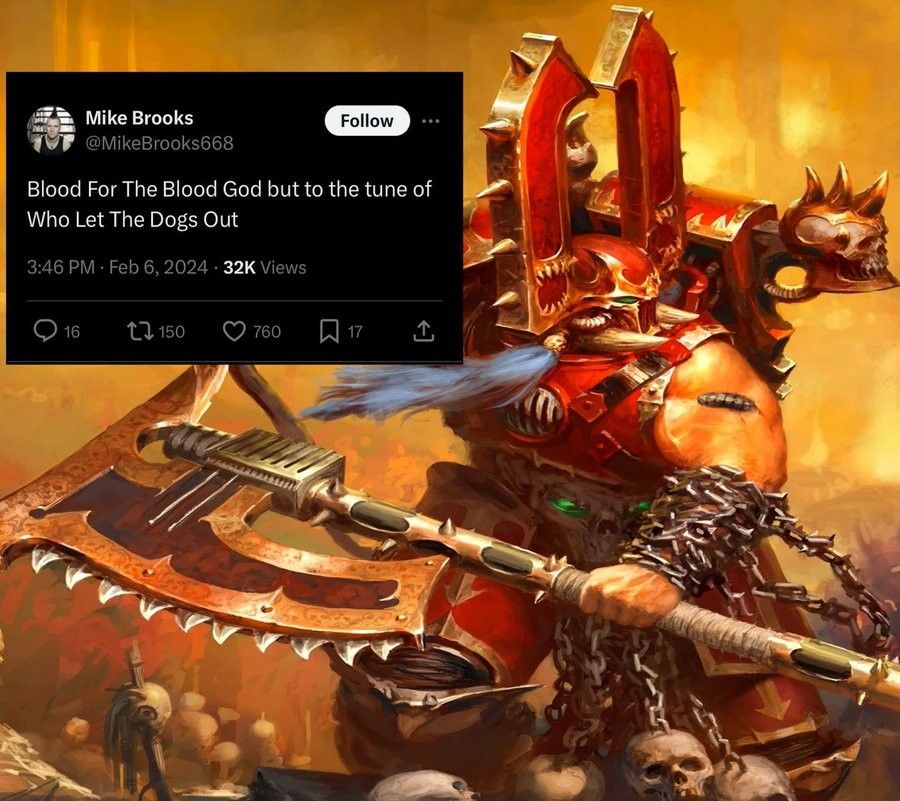 When Slaaneshi and Khorne followers are forced to work together