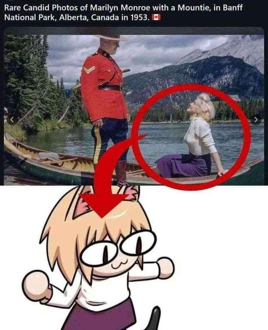 The mountie was never seen again
