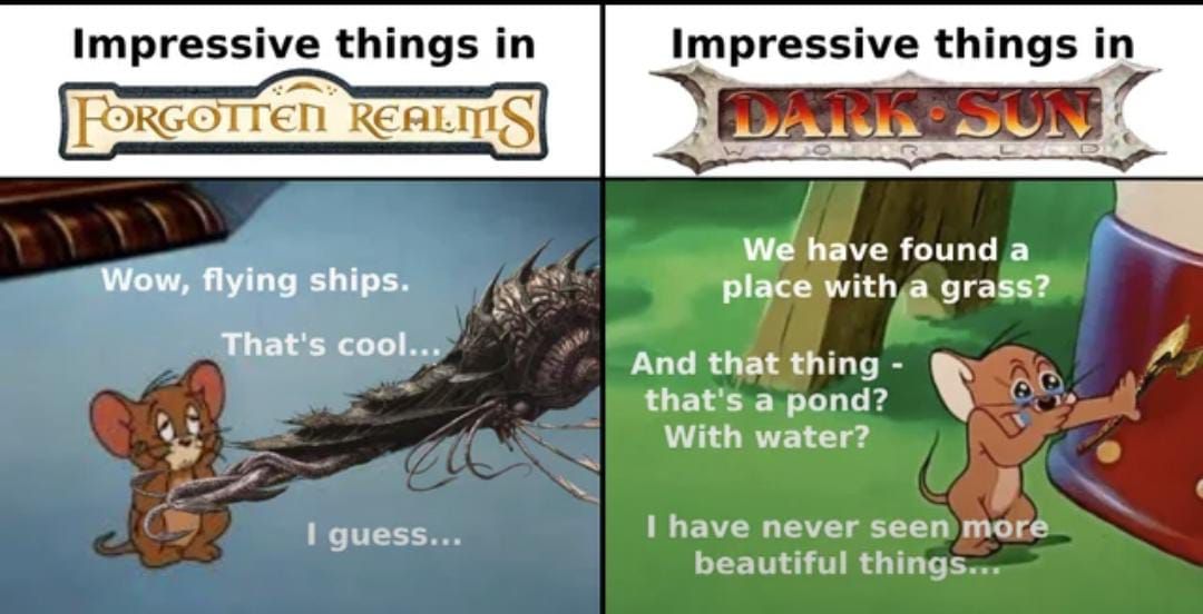 DarkSun is a based world