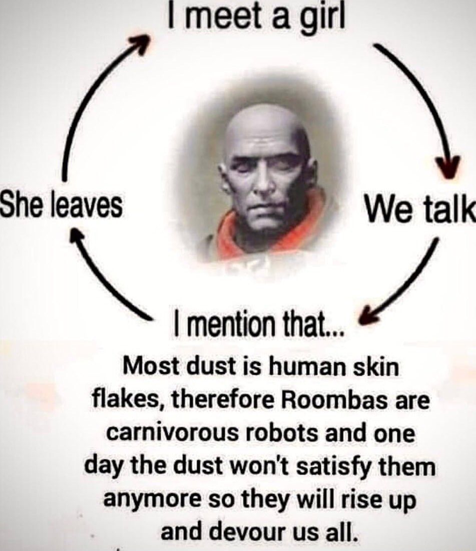 Roomba got her