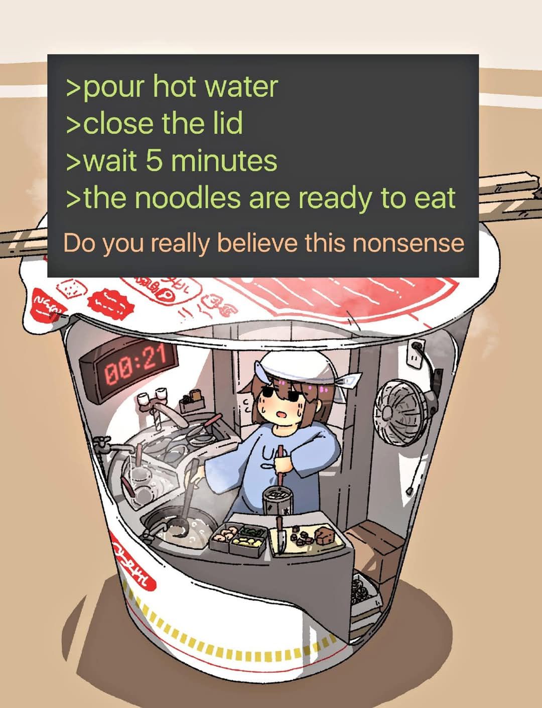 the noodle gnome does it