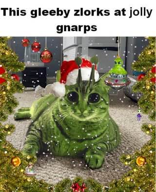 Merry Christmas to all glorp friends