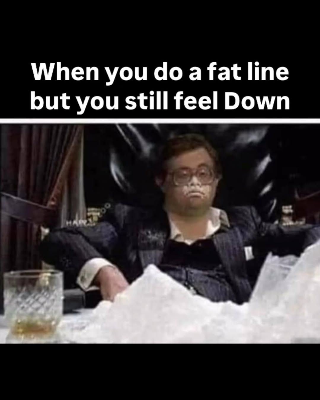 down