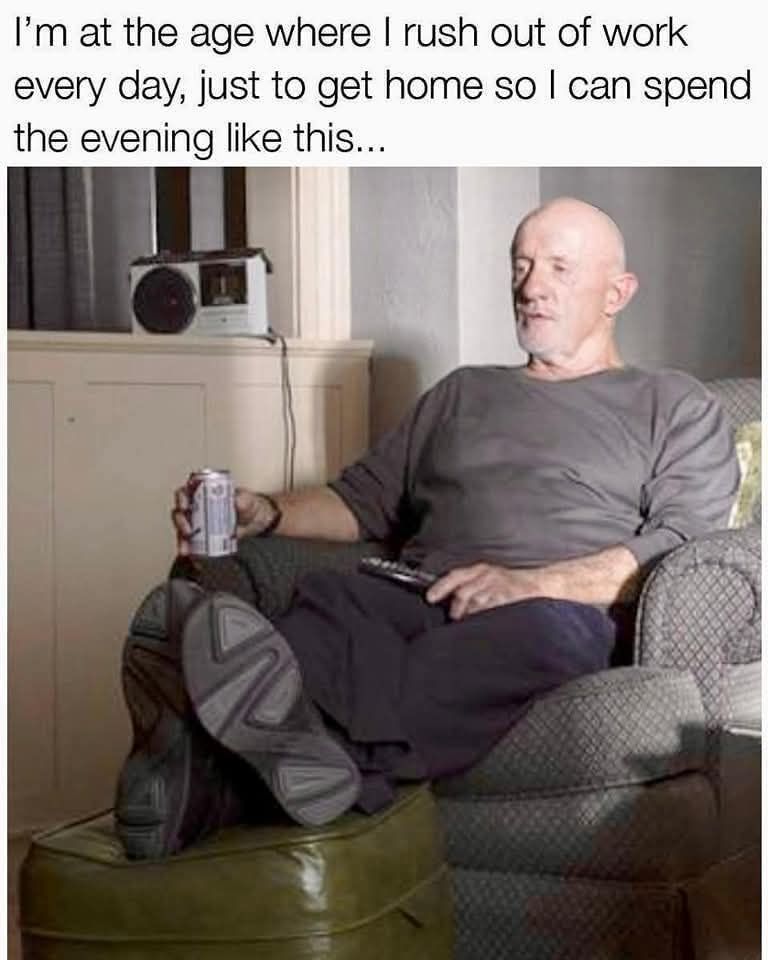Sometimes I just leave at noon