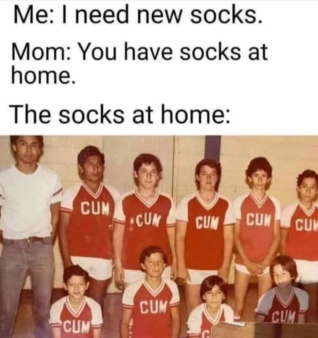 I need new socks