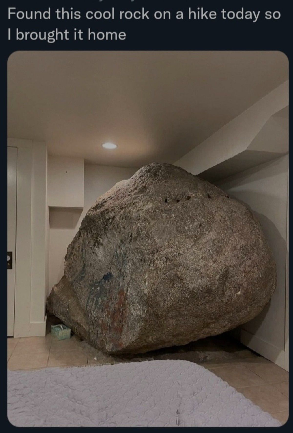 That's a nice rock