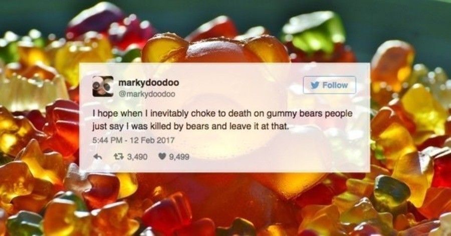 He died choking on a bear's gummy